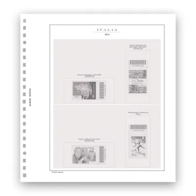 Italia Album codici a barre 2015