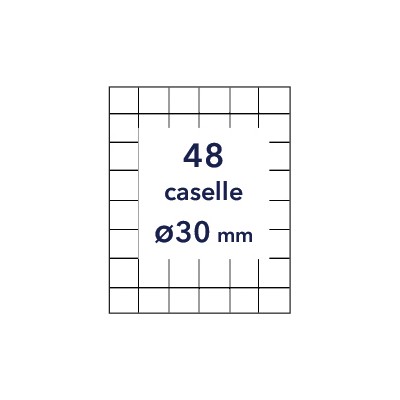 Cassettiera per monete C/2025 vassoio rosso