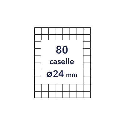 Cassettiera per monete C/2026 vassoio rosso