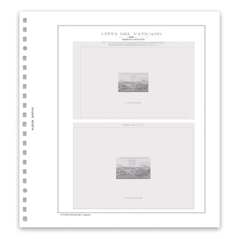 Vaticano Congiunte 2017 Samogizia e Natale (minifoglio Lituania)