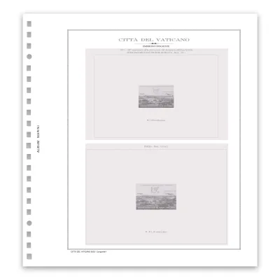 Vaticano Congiunte 2017 Samogizia e Natale (minifoglio Lituania)