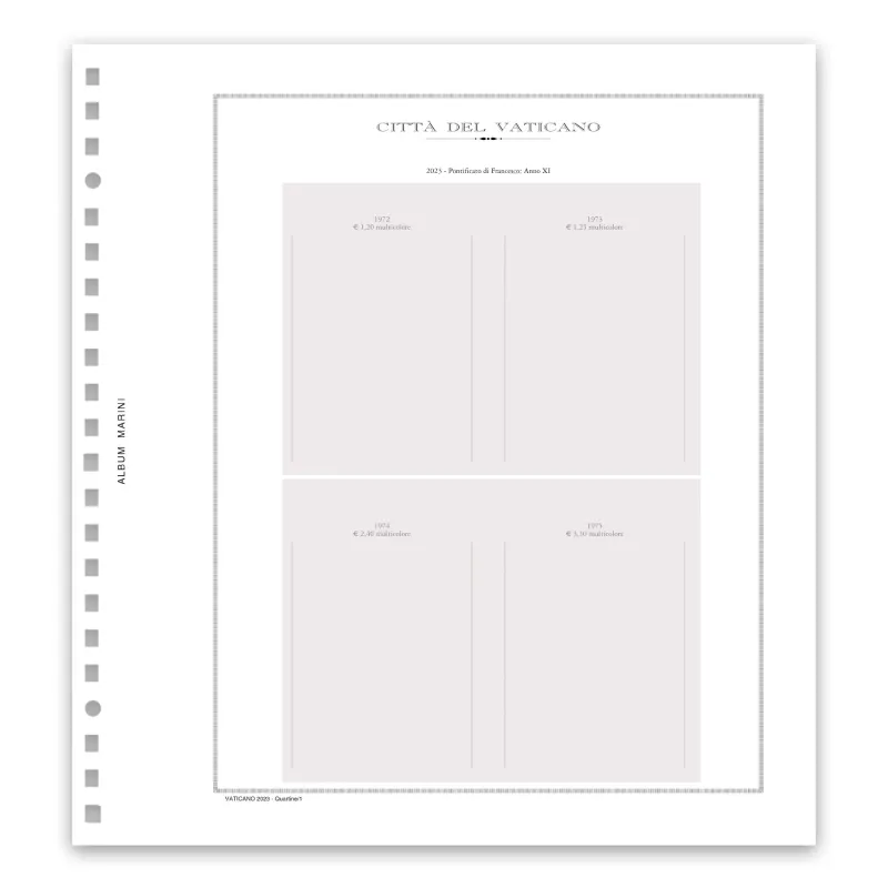 Vaticano Quartine 1998