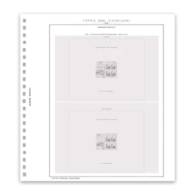 Vaticano Congiunte 2024 Minifogli