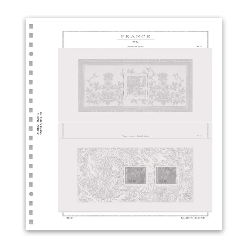 Francia 2024 Bloc Souvenir