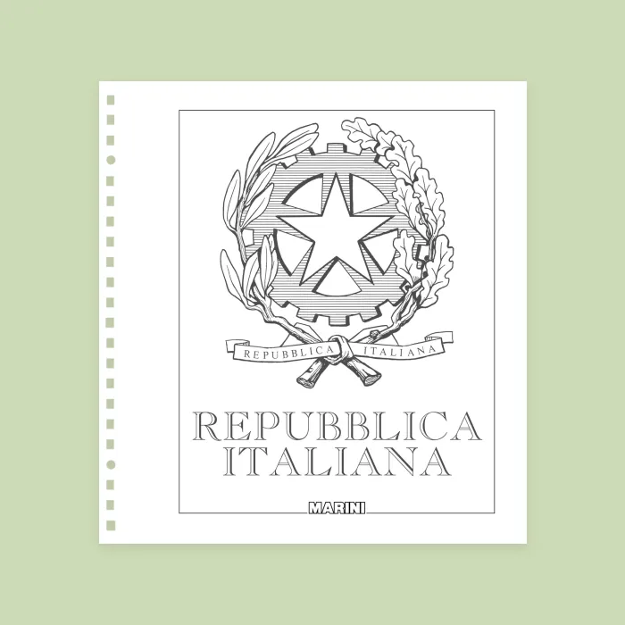 Frontespizio Italia Repubblica