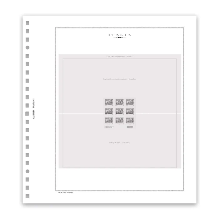 Italia Minifoglio 2025 Goldrake 2