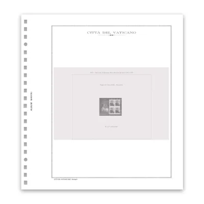 Vaticano Minifogli 2025