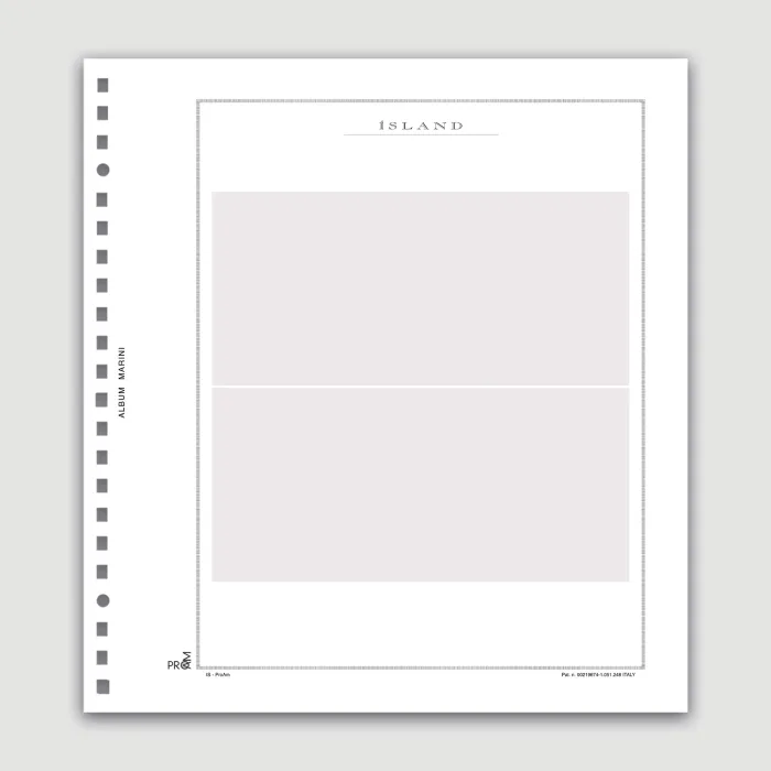 Islanda foglio singolo ProAm tipo CK 5