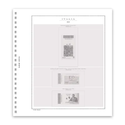 Italia Album codici a barre 2025