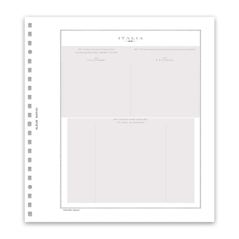 Italia Quartine 2025