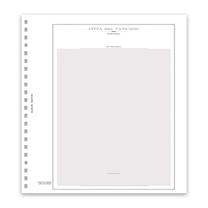 Vaticano Interi Postali 2025