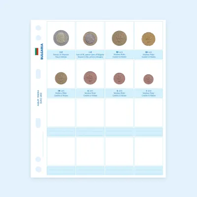 Aggiornamento Euro 2002 per monete di Bulgaria