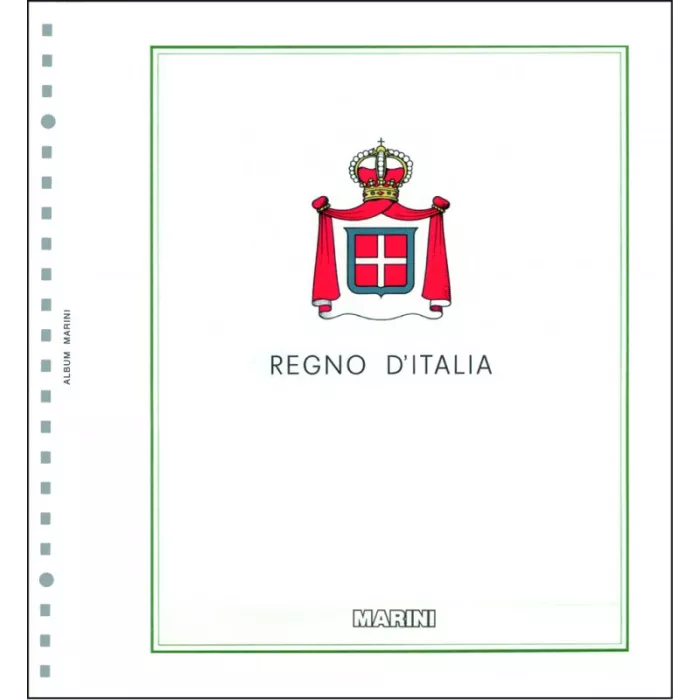 Frontespizio a colori Italia Regno