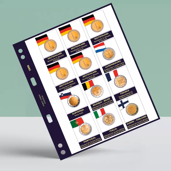 Aggiornamento Eurodue per monete commemorative da 2 Euro del 2008