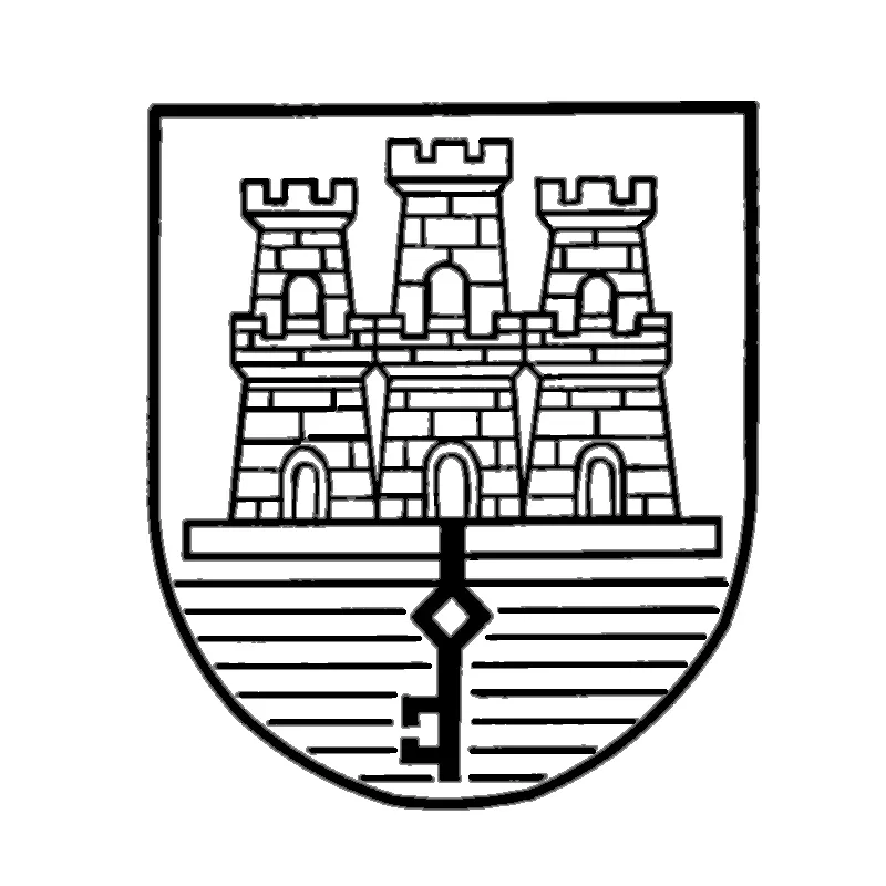 Stemma adesivo Gibilterra