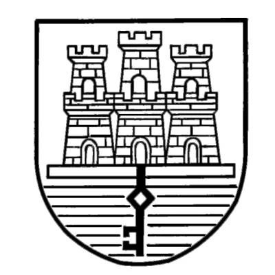 Stemma adesivo Gibilterra