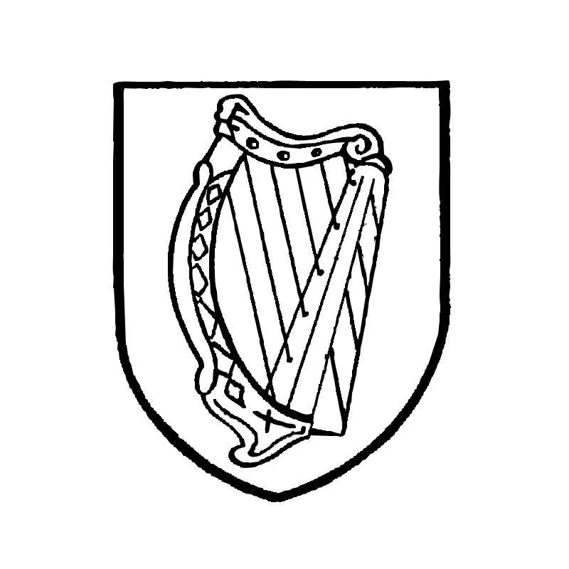 Stemma adesivo Irlanda