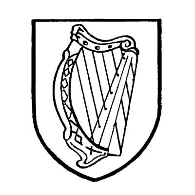 Stemma adesivo Irlanda