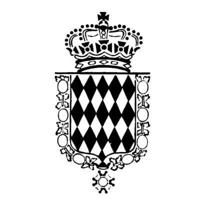 Stemma adesivo Monaco