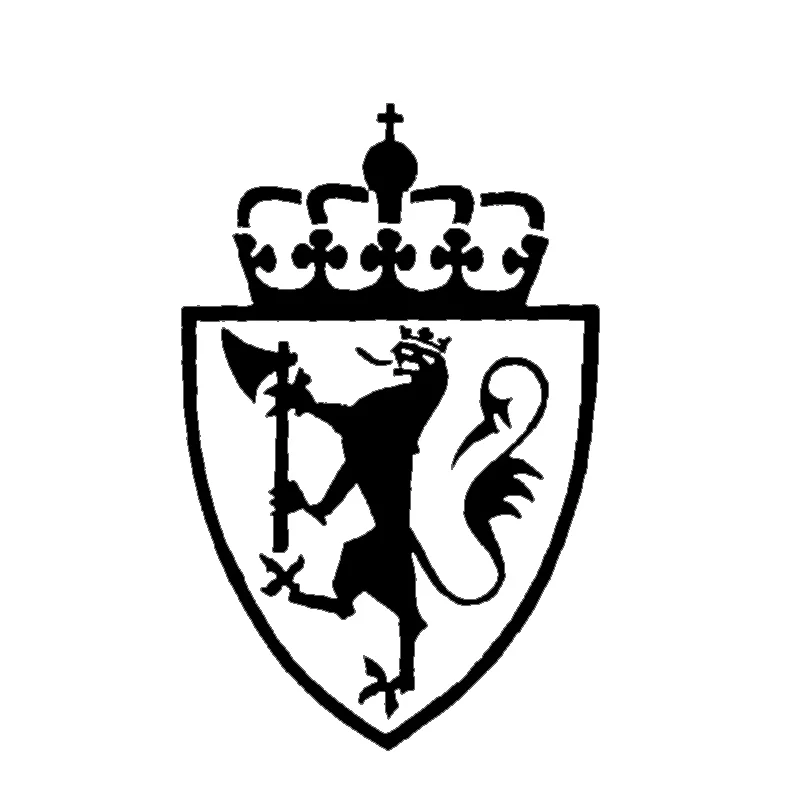 Stemma adesivo Norvegia
