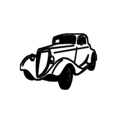 Stemma adesivo tema Automobili