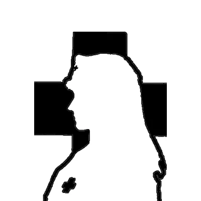 Stemma adesivo tema Croce Rossa