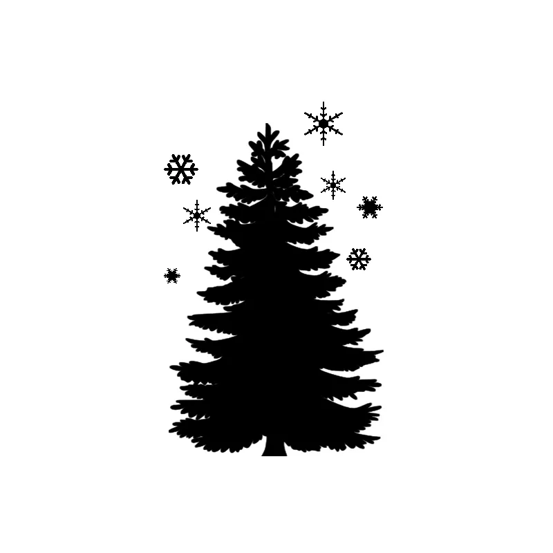 Stemma adesivo tema Natale