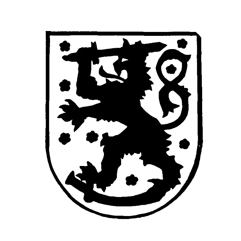 Stemma adesivo Finlandia