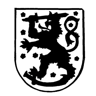 Stemma adesivo Finlandia