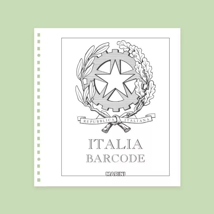 Frontespizio Italia Barcode