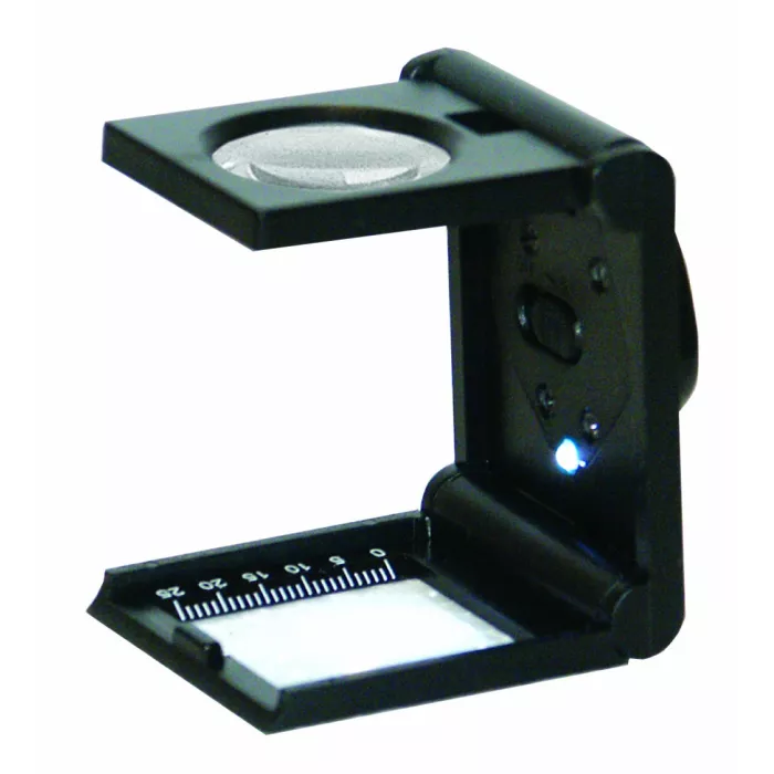 Lente L/7583W contafili luminosa a led